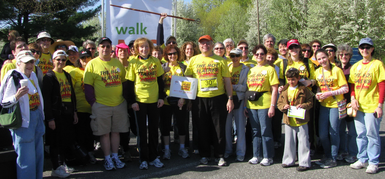 Picture of the Hot Flashes team at Rye Playland in 2010