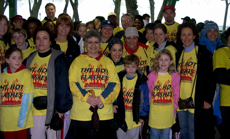 Picture of the Hot Flashes team in 2006
