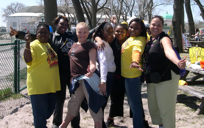 Small group posing