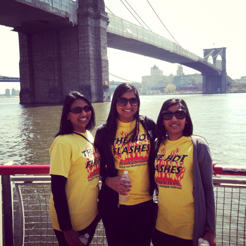 Another group at the Manhattan Walk site