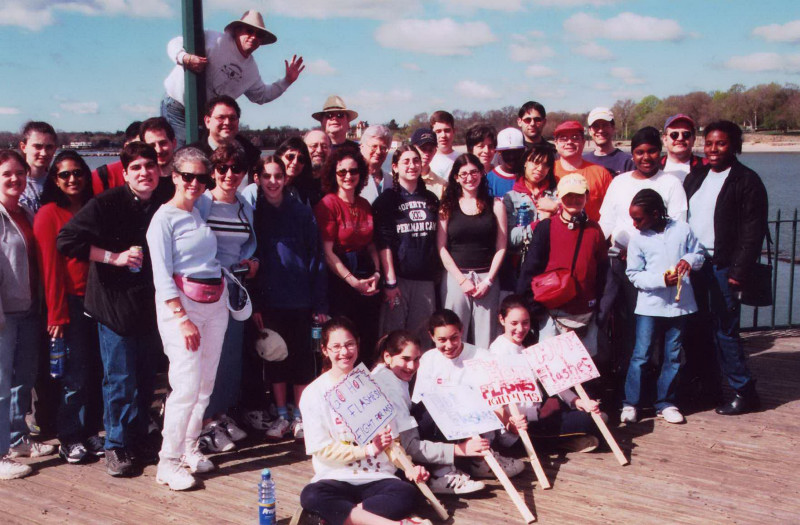 Picture of the Hot Flashes team in 2003